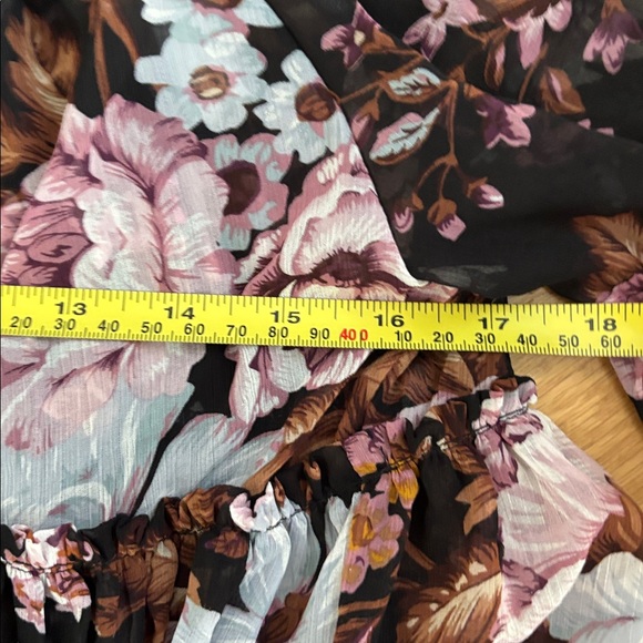 Sheer Ruffled Blouse - Picture 9 of 11